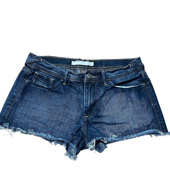 Y2K Old Navy Mid Rise Cut Off Shorts Size 8 - Picture 1 of 7